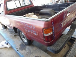 1991 TOYOTA PICK UP BASE RED 2.4 MT 2WD Z21472